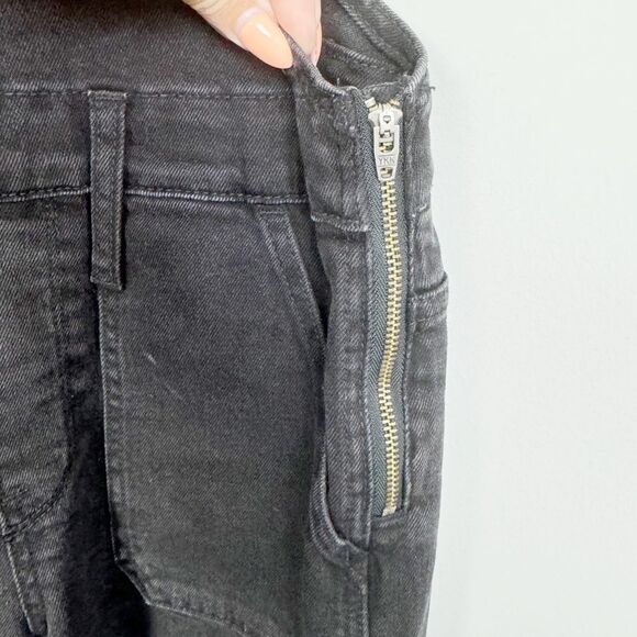 MADEWELL | Black Denim Jean Overalls Full Length Skinny Cut Women’s Size Small - Picture 8 of 14